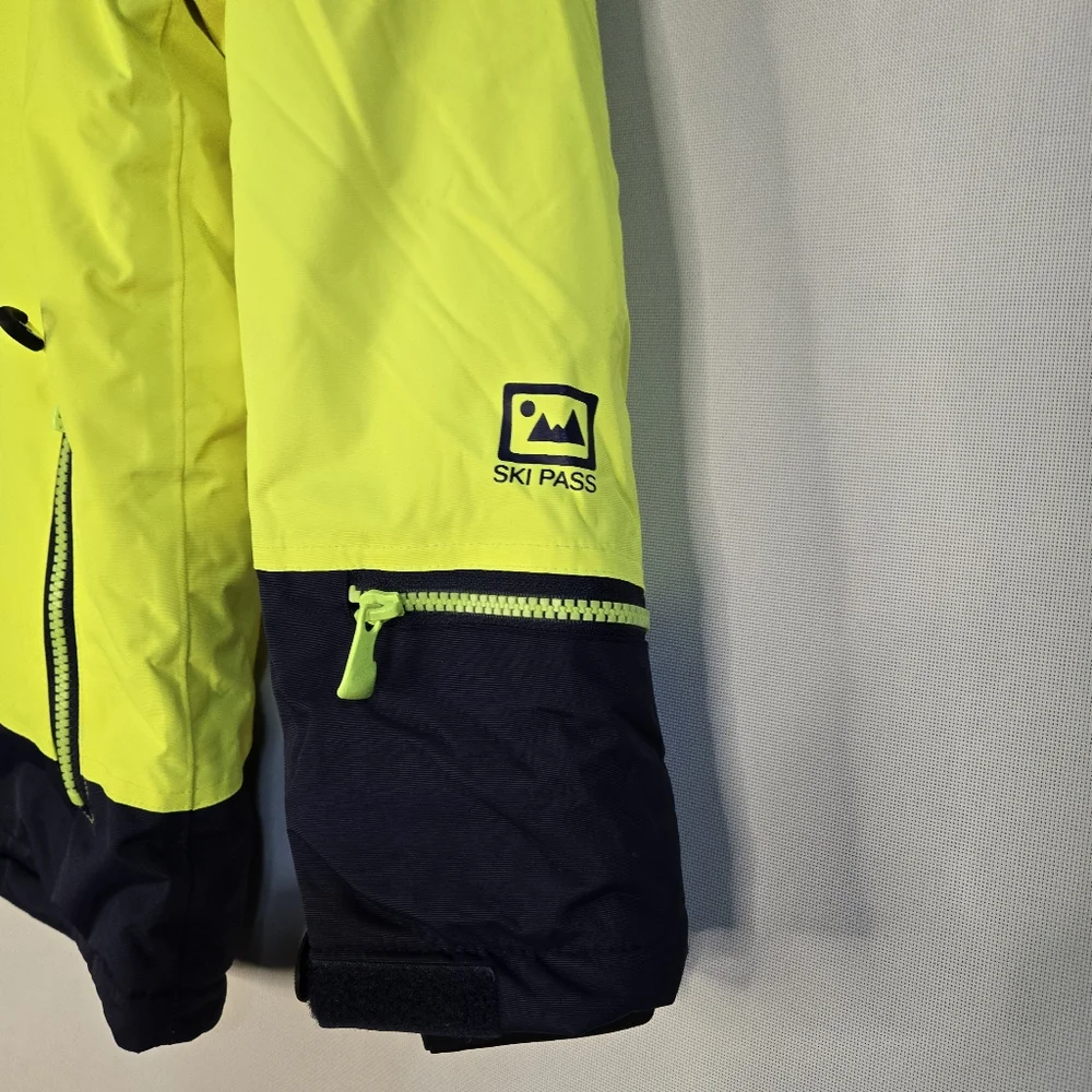 PHIBEE Youth, See Sizing, Colorblock Hooded, Zip Up Ski Jacket-NWT - Picture 13 of 16